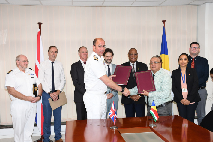 Seychelles collaborates with the  UK to update hydrography charts
