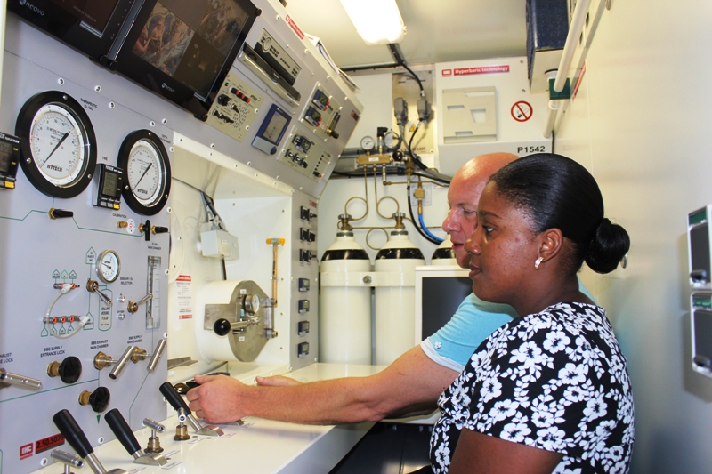 The opening of the new hyperbaric chambers has revitalised hyperbaric oxygen therapy (HBOT) in Seychelles