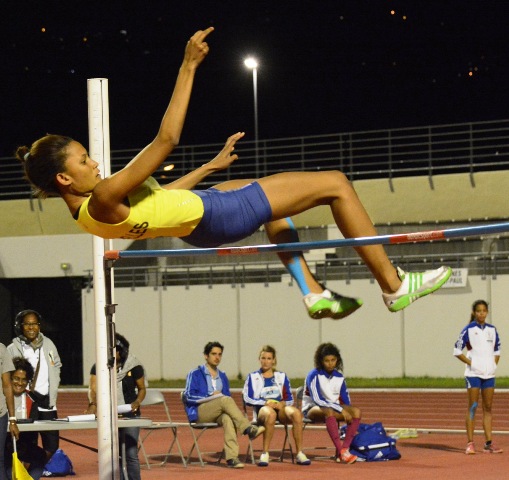 Lissa Labiche clinched the women’s high jump gold medals at the All-Africa Games, IOIG and other international meets