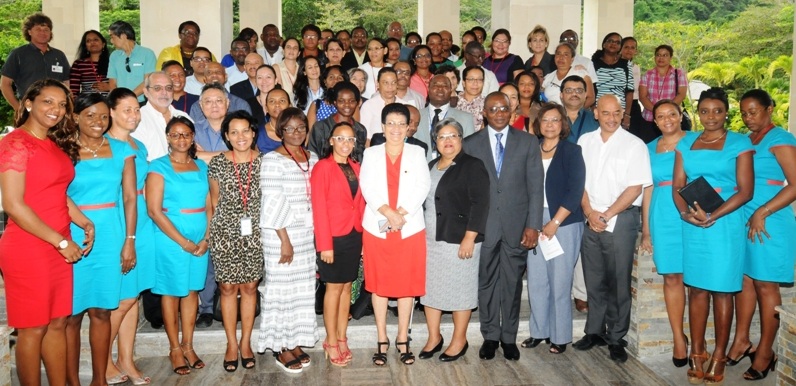 Guests and delegates in a souvenir photograph after the opening ceremony