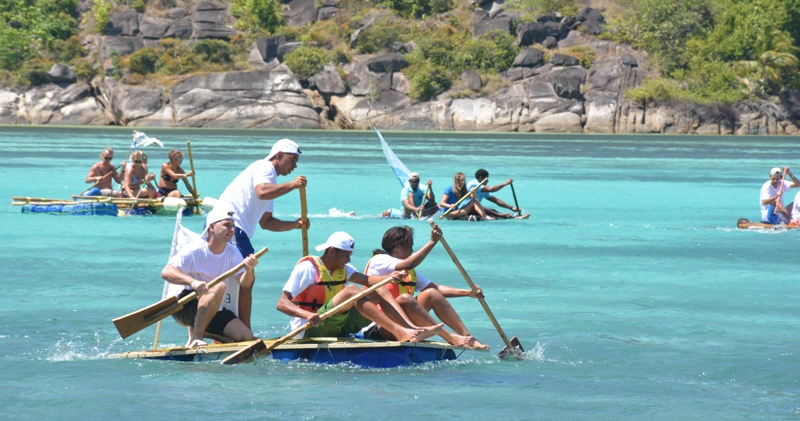 SNPA wins fifth raft race in record time -Archive -Seychelles Nation