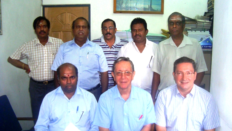 5. Souvenir photo during the registration for the purchase of new plot of land at Lodge Street