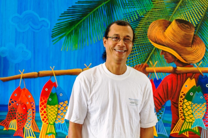 George Camille, chairperson of Arterial Network Seychelles (photo credit: The Creative Studio – Seychelles)