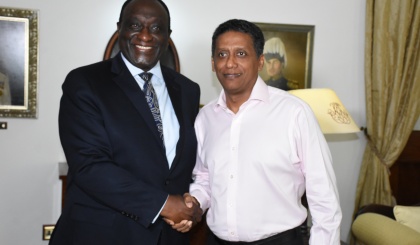 Ghana seeks Seychelles’ support to host African free trade market area