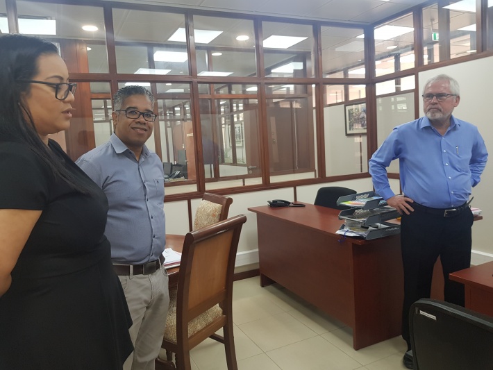 Minister Loustau-Lalanne wraps up workplace visits
