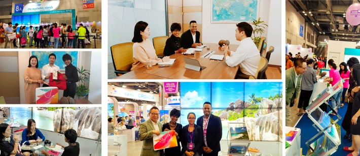 Seychelles charms feature at South Korea’s Hana Tour International Travel Show 2019 (HITS)