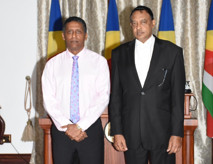 Mauritian Prithviraj Fekna sworn in as Court of Appeal judge