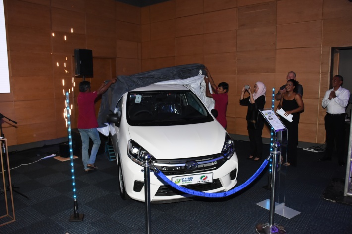 New car brand Perodua Axia officially launched