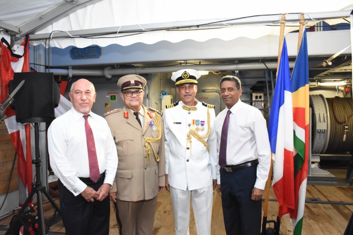 Colonels Clifford Roseline et Michael Rosette décorés par le gouvernement français