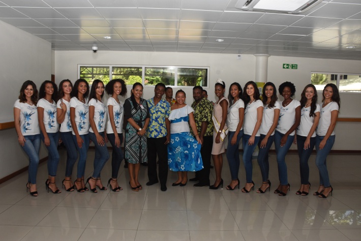 12 candidates de Miss Réunion 2019 en trois jours de visite aux Seychelles