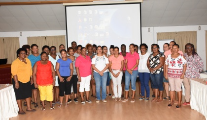 Sixth group of childminders receive training