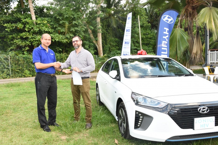 Gregory Albert is HIS’ ‘Win Big’ raffle winner