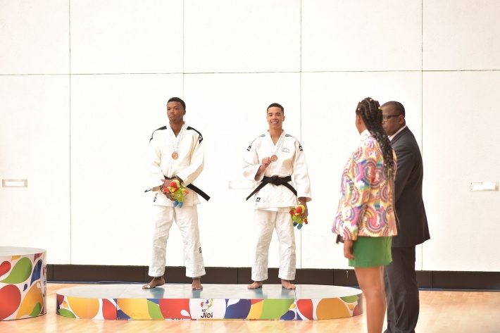 Judo - Jean-Michel Vidot wins -60kg bronze medal