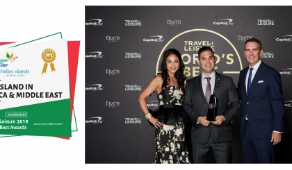 Travel + Leisure 2019 World’s Best Award