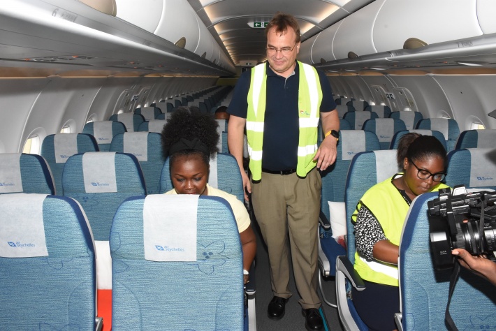Partners get a feel of Air Seychelles’ new A320neo