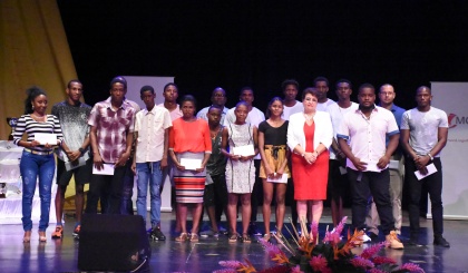 10th Indian Ocean Islands Games     Medallists rewarded