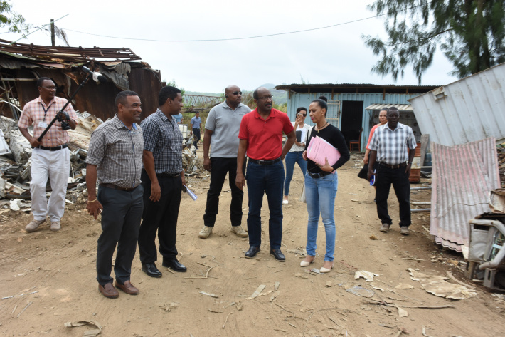 VP Meriton briefed on business development projects at Providence Industrial Estate