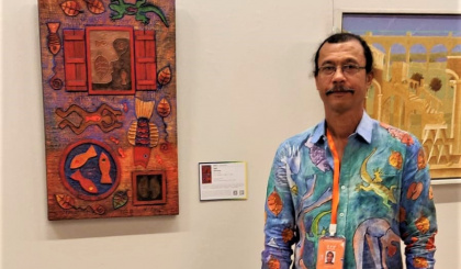 George Camille, first Seychellois artist for Beijing Biennale 2019 after strict selection