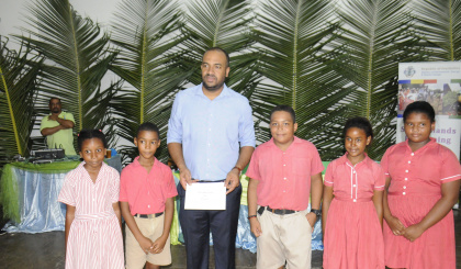 Mont Fleuri primary and secondary take home top prizes in Sids competition
