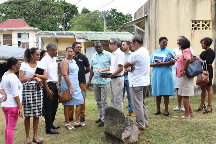 Baie Lazare health centre project on track