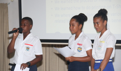 School students excited about the tourism industry through ‘Adopt a student’ programme