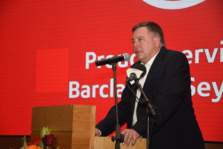Barclays bank holds reception for top ranking Absa officials