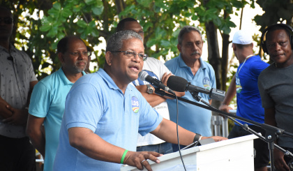 LDS rally at Grand Anse Mahé