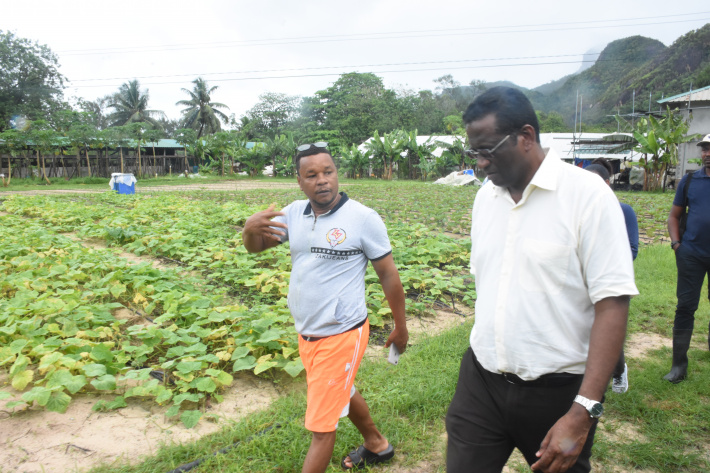 Minister Bastienne visits fish processing factories and west coast farms