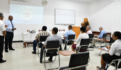 Assembly’s IAC meets Seychelles Maritime Academy officials