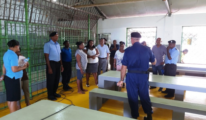Prison service kicks off series of meetings with district leaders