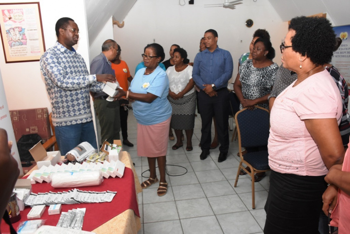 Nars holds training for family planning nurses, receives contraceptive samples from UNFPA