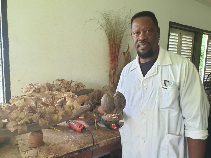 Spotlight on Channel Alphonse, a hard of hearing arts and craft instructor