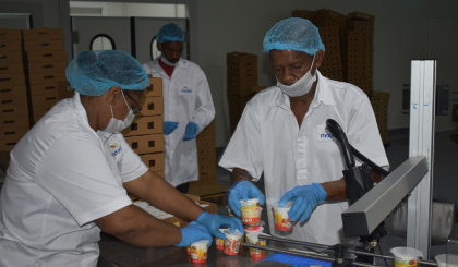 Maurilait Seychelles Ltd inaugure son usine de production