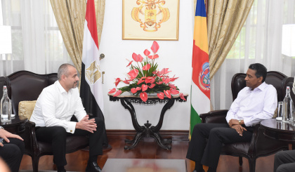 Israeli, Egyptian and Austrian ambassadors accredited