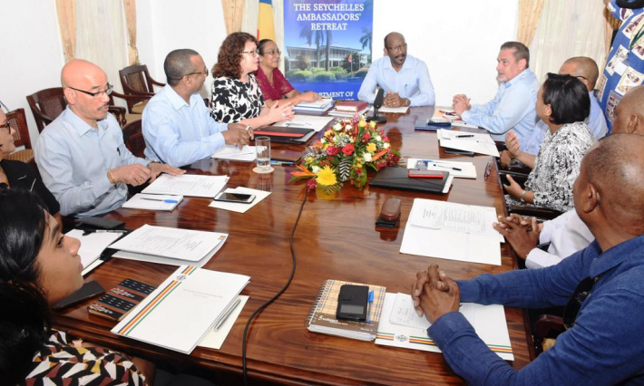Seychelles’ foreign-based diplomatic heads hold second annual retreat