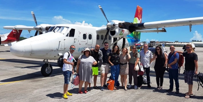 Air Seychelles hosts top Israeli media