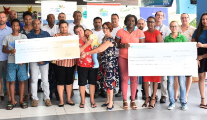 Raft race for charity funds donated