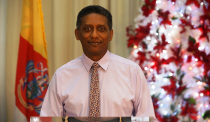 Message from President Danny Faure for Christmas 2019
