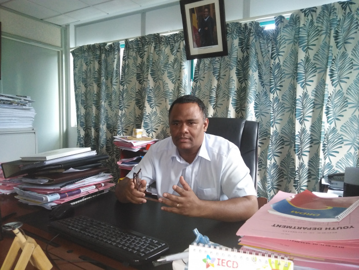 Interview with principal secretary for youth and sports Fabian Palmyre