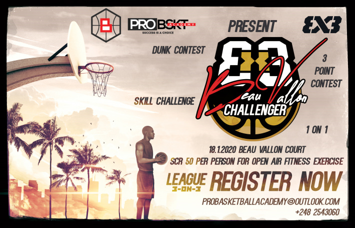 Basketball: Pro Basket Academy     Weekend’s 3x3 tournament to revive local basketball