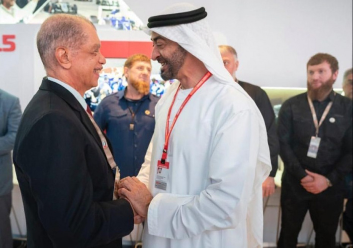 Former President Michel Attends World Future Energy Summit in Abu Dhabi