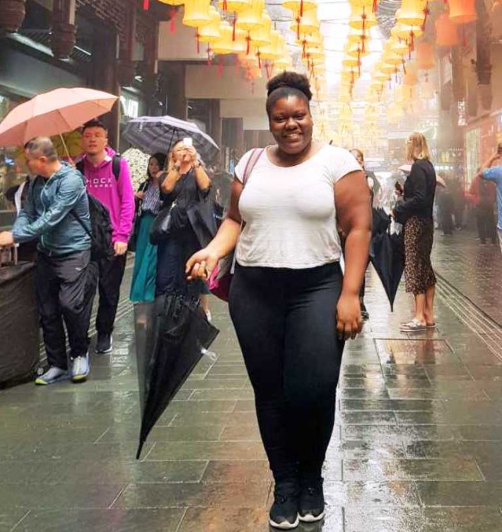 Island girl in Shanghai