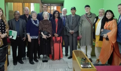 Seychellois poet Magie Faure Vijay-Kumar awarded The Peacock oPinion Award