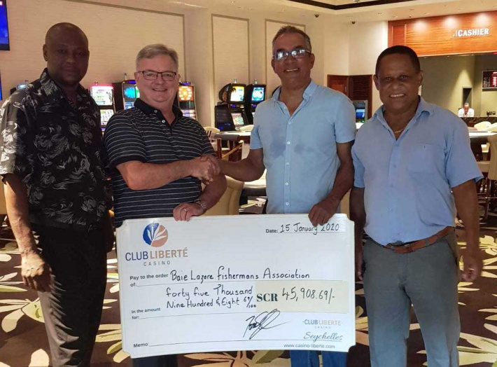 Club Liberté Casino donates to three organisations