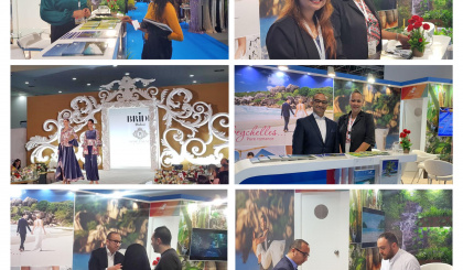 Seychelles sparkles at the Bride Show in Dubai