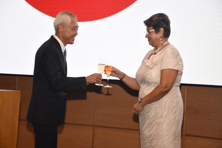 Japanese community in Seychelles celebrates Emperor’s birthday