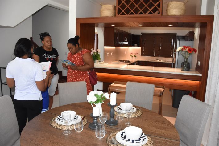 New luxury apartments open for public viewing