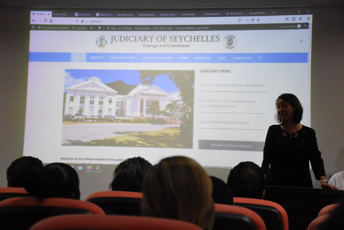 Judiciary of Seychelles launches new website