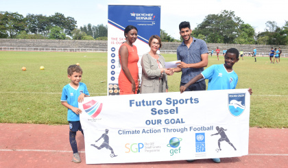 Football - Skychef Servair enters long-time partnership with Futuro Sports Sesel