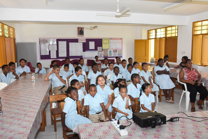 Bel Ombre primary students learn more about climate change